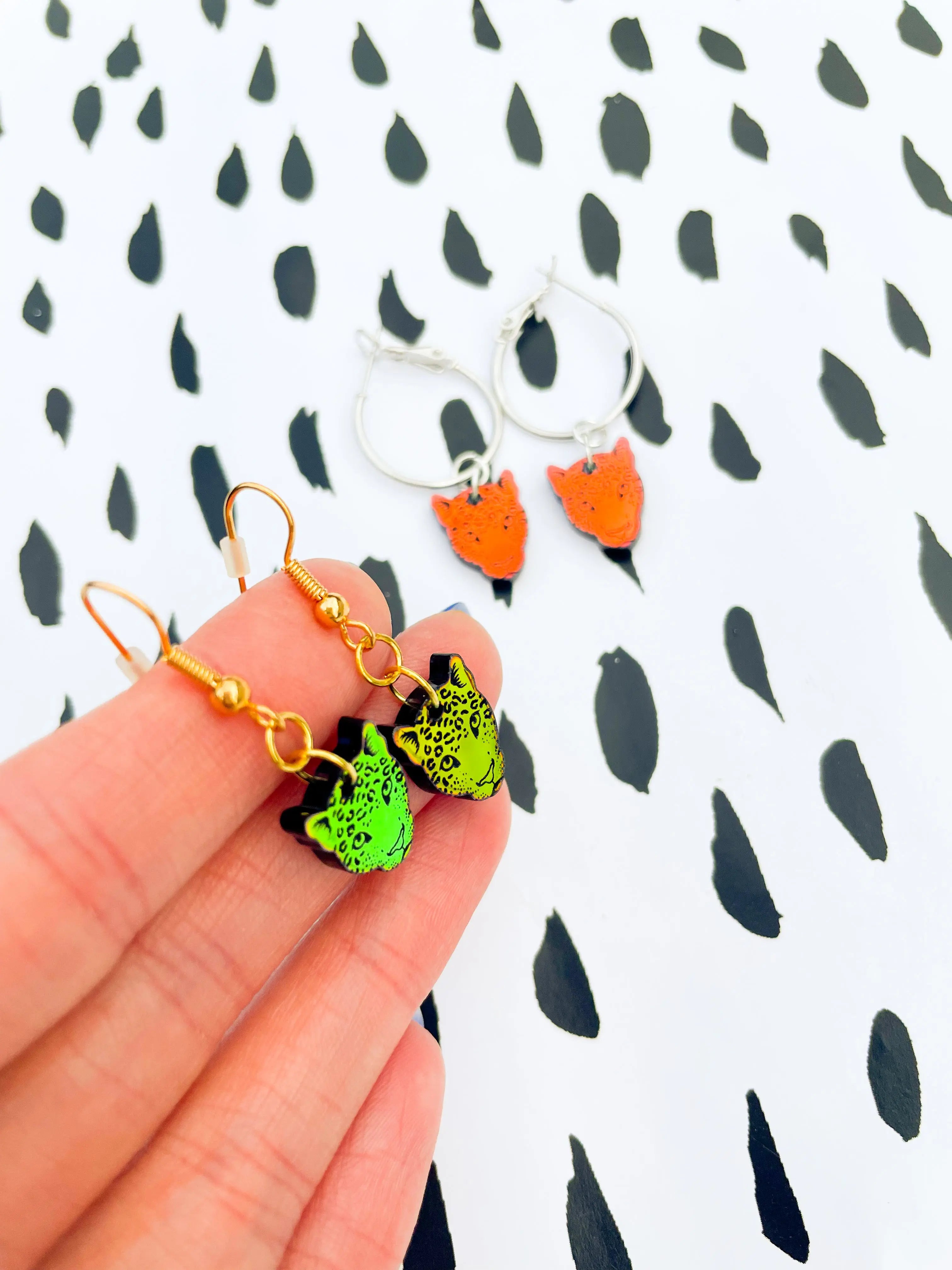 Small hot sale hanging earrings